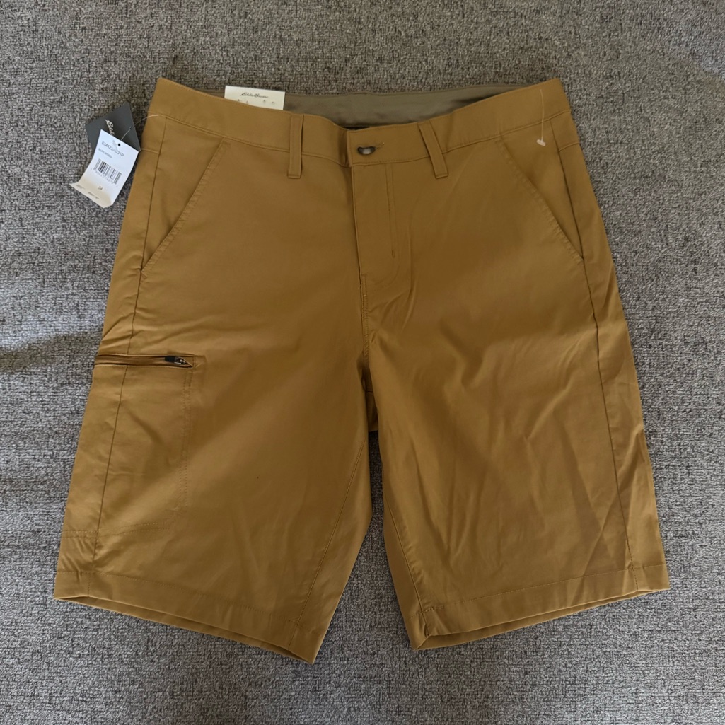 Brand New Eddie Bauer Mens Tan Shorts